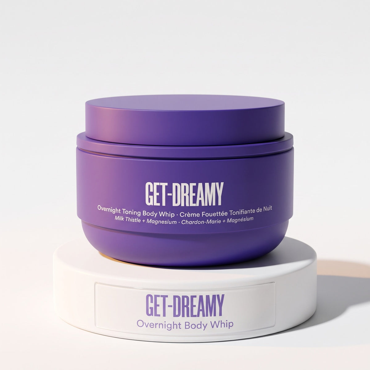 GET-DREAMY Overnight Body Whip with Caffeine, Peptides & Magnesium for Uneven Skin Texture - image 2