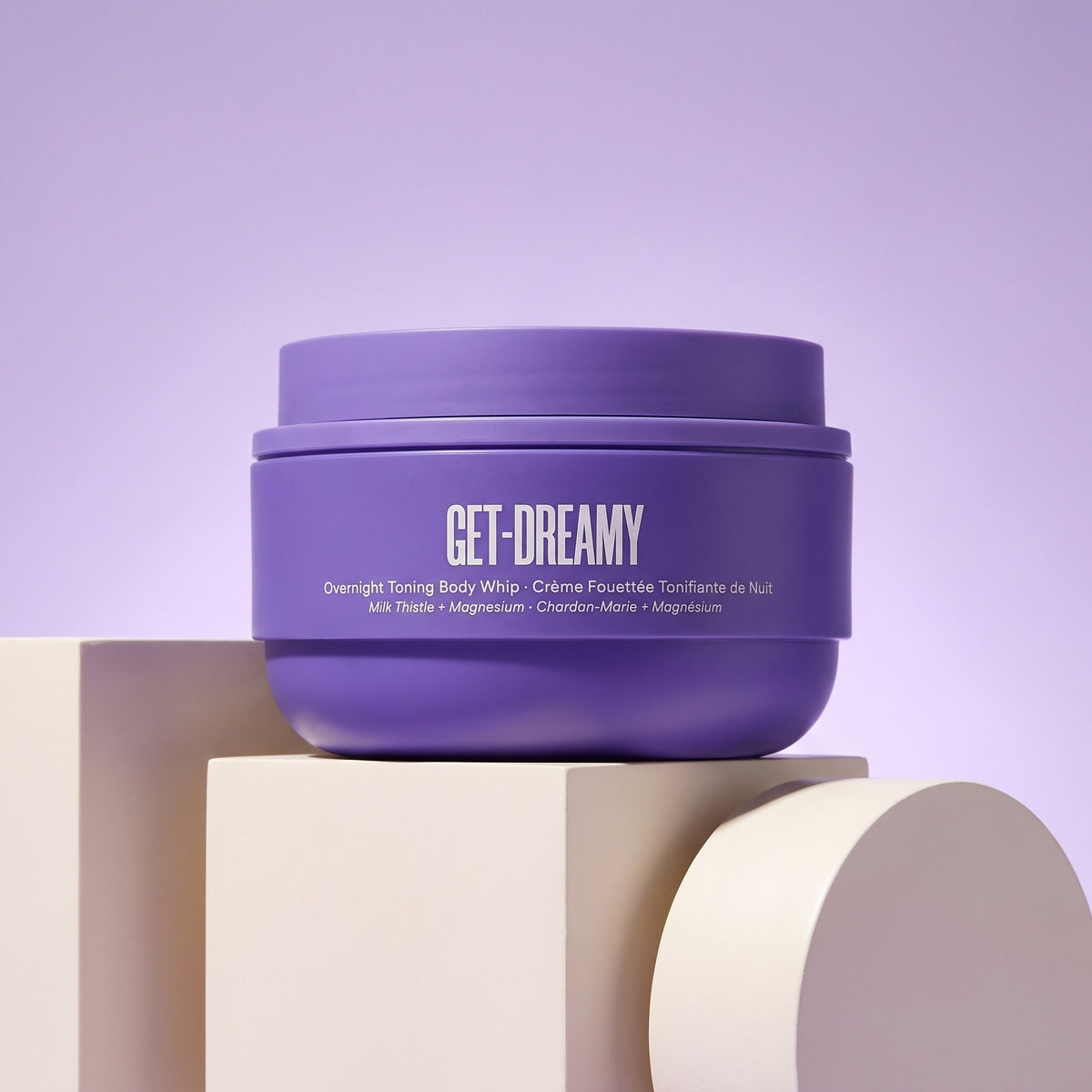 GET-DREAMY Overnight Body Whip with Caffeine, Peptides & Magnesium for Uneven Skin Texture - image 6