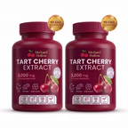 Less Stiffness & More Mobility In 2 Weeks | Pure Tart Cherry Extract 3,00mg | Cold-Extracted