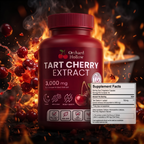 Less Stiffness & More Mobility In 2 Weeks | Pure Tart Cherry Extract 3,00mg | Cold-Extracted