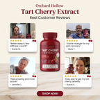 Less Stiffness & More Mobility In 2 Weeks | Pure Tart Cherry Extract 3,00mg | Cold-Extracted