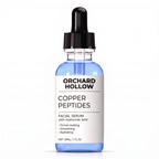 Orchard Hollow Copper Peptide Serum with Hyaluronic Acid - Firming Face Serum for Fine Lines