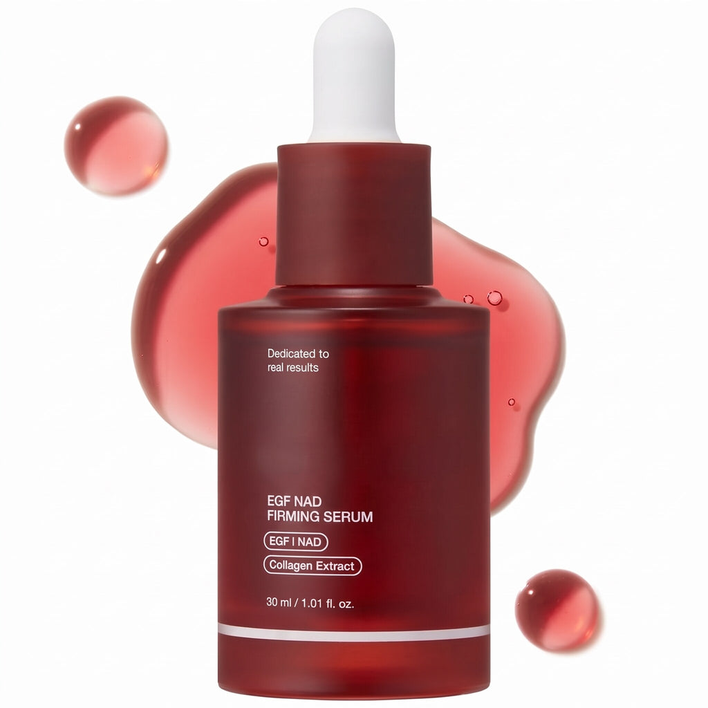 NAD+ EGF Korean Skincare Firming Serum with Collagen & Peptides for Fine Lines and Elasticity - image 1