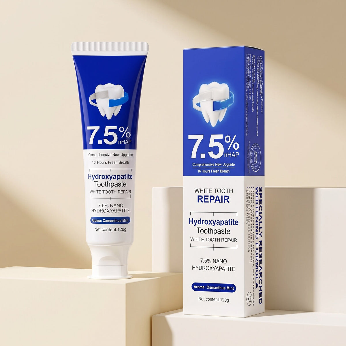 Nano Hydroxyapatite Toothpaste with 7.5% nHAP for Enamel Remineralization Care - image 6
